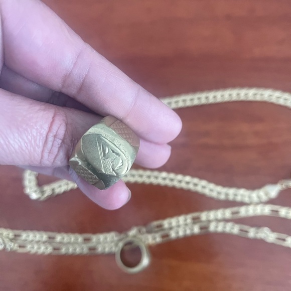 18K Gold plated Necklace Good for women and men’s
One is 24” long 
And 23” - Picture 5 of 15